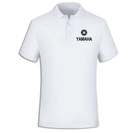 YAMAHA Polo Shirt Summer New Men's and Women's Locomotive Lovers Loose Casual Riding Large Size Short-sleeved T-shirt Top