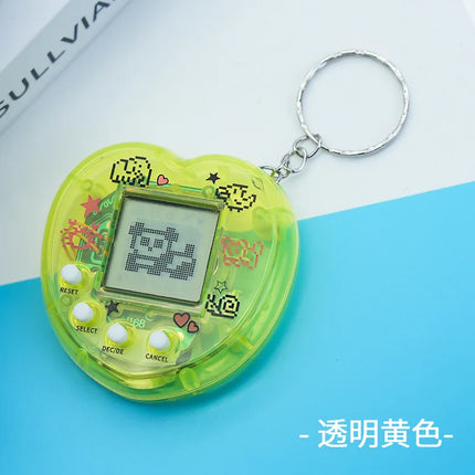 1/3/5PCS Transparent Electronic Pets Game Handheld Game Console Toy Virtual Cyber Digital Pet Pixel Funny Gift Play Toy