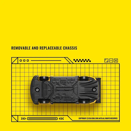 CCA 1/64 Diecast Toy Car Model Display Box Porsche BMW Volkswagen Lamborghini Chevrolet Ford Free Wheels Collection Miniature