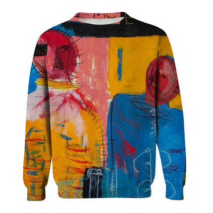 Men's Graphic Sweatshirts For Men Graffiti Pullover Long Sleeve Sweatshirt Crew Neck Fashion Daily Casual Holiday Vacation New