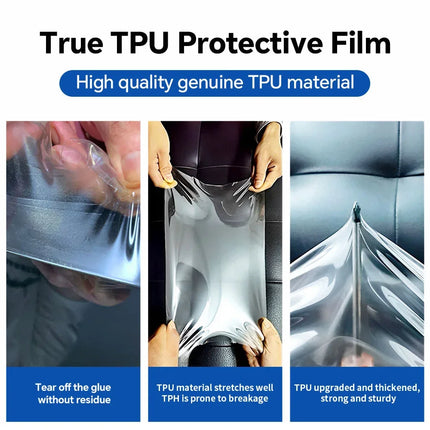 Headlight Rearview Film For Tesla Model Y Juniper 2025 2026 Pre-cut PPF Door Handles TPU Protection Film Clear Bra Anti-scratch