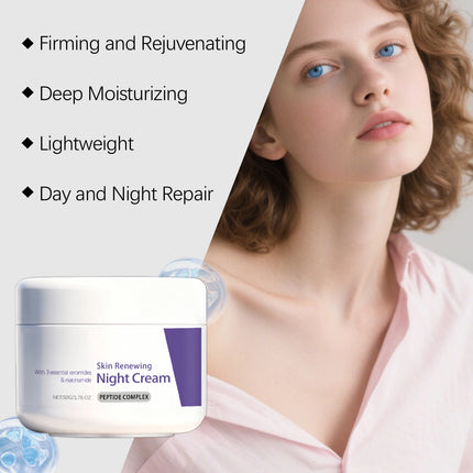 Niacinamide Brighten Night Cream Improve Dullness Inhibit Melanin Production Shrink Pores Deeply Nourish Skin Moisturizing Cream