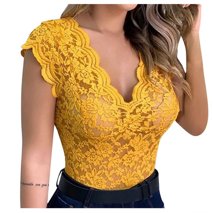 New Tanks For Women Summer Women Lace Sexy Camisole V Neck Tank Top Underwear Vest Candy Color Bralette Female Lace Underwear