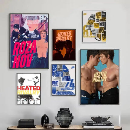 TV Series H-Heated Rivalry Classic Poster Fancy Wall Sticker For Living Room Bar Decoration Decor Art Wall Stickers