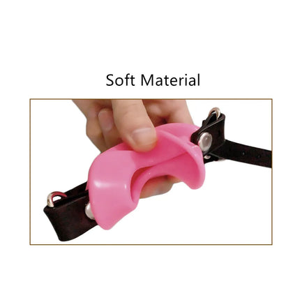Silicone Oral Fixation Lips Ring Silicone O-Ring Open Mouth Gag BDSM Bondage Restraint Lips Shape Sex Toys for Couples Sexshop