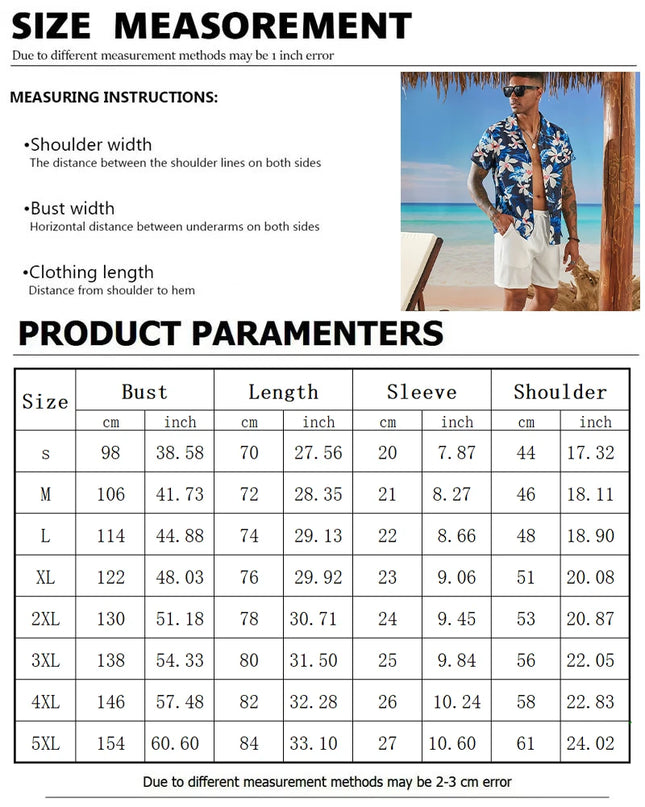 Summer 2025 Men's Short-sleeved Shirt With Black And White Stripes And Collection Pattern Print Single-breasted Fashion Shirt