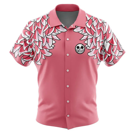 Transmutation Circle Fullmetal Alchemist Button Up Hawaiian Shirt Fashion Trend Breathable Loose Versatile Casual Sports Summer Men