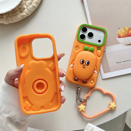 3D Carrot iPhone Case / Coque iPhone Carotte 3D