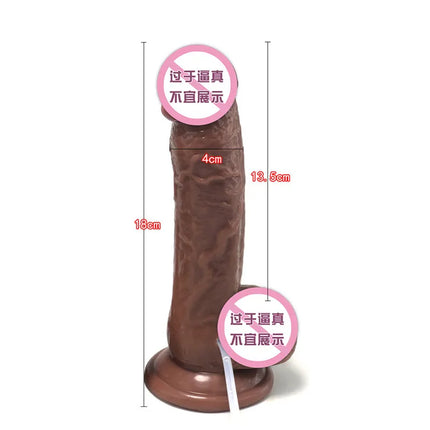 Ejaculating Penis Realistic Squirting Dildo Strong Suction Cup Soft Dildos for Women G-Spot Anal Vagina Massager Prostate Play