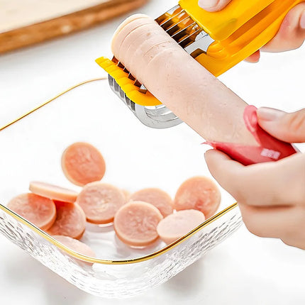 Slicer banana ham fruit ultra-thin manual creative multi-functional cutter melon cutting artifact kitchen special tool