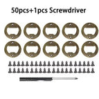 51 pcs bronze set