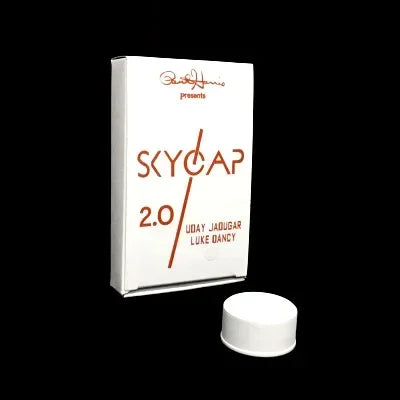 Skycap 2.0 by LUKE DANCY Magic Tricks Bottle Cap Penetration Close Up Illusions Gimmicks Props