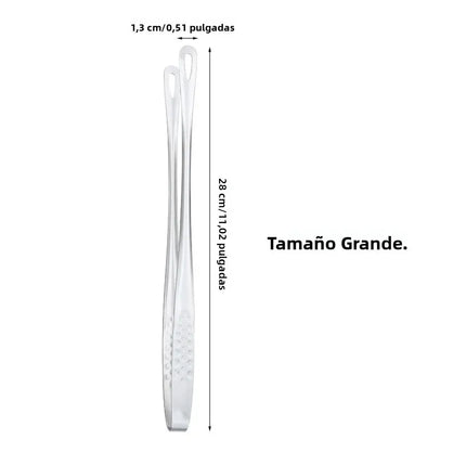 Long Stainless Steel Kitchen Tongs Non-Slip Heat Resistant BBQ Grill Tongs for Steak Seafood Buffet Salad Cooking Tools