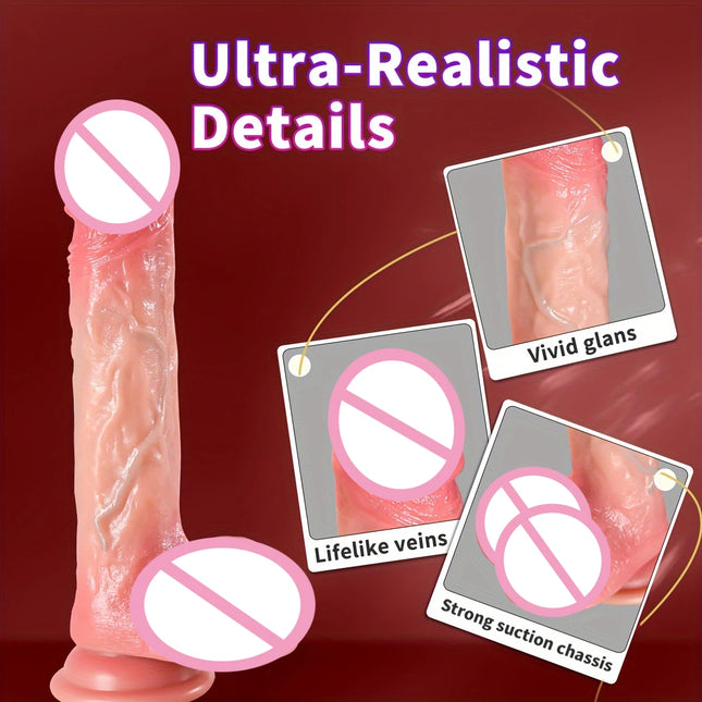 Waterproof Silicone Realistic Dildo Vagina Anal Masturbators Adult Sex Toys Dildo for Women Big Penis Dick Cock G-Spot Penetration