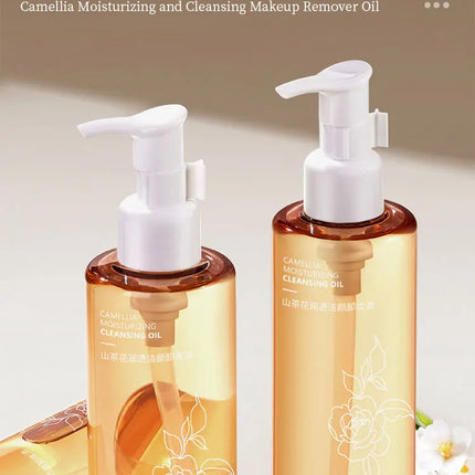 Camellia Moisturizing Cleansing Oil 200ml Gentle Deep Cleansing Facial Makeup Remover Skincare Product
