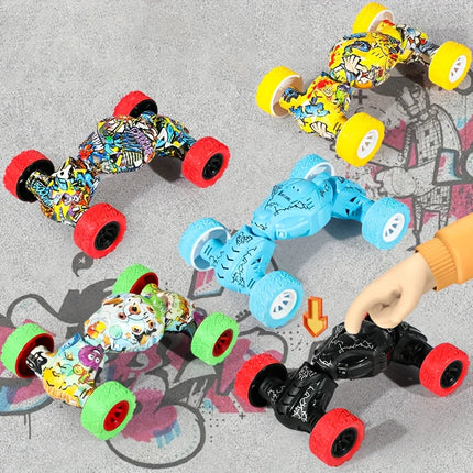 Inertial off-road vehicle dual spring toy car, suitable for climbing stunts, parties and educational entertainment