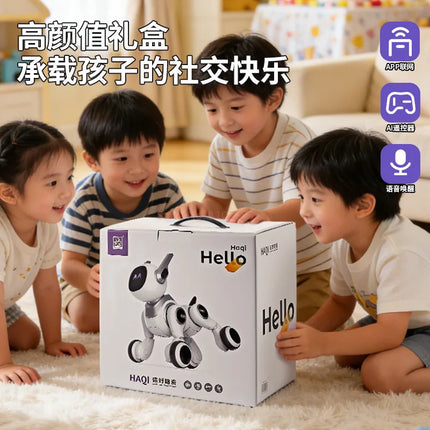 New Ai Remote Control Intelligent Robot Dog Children'S Puzzle Toy Boy Electronic Bionic Robot Dog Rc