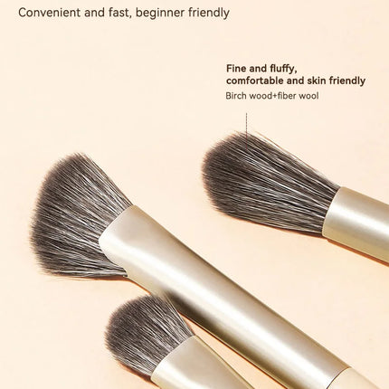 GECOMO Eye makeup brush set, Detail brush, Shading brush,Nose Shadow Eye Makeup set,a complete set of makeup tools for beginners