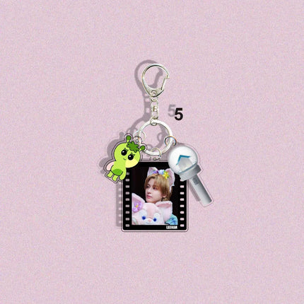 Cute Korean Men Boy Group Concert Character SUNGHO RIWOO JAEHYUN Pendant Bag Acrylic Backpack Hang Decoration Animal Keychain