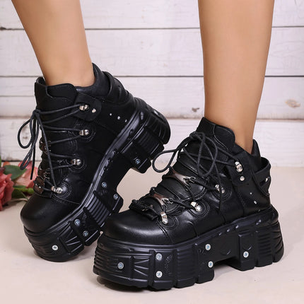 2025 New Daddy Shoes Platform Women's Personality Casual Sneakers