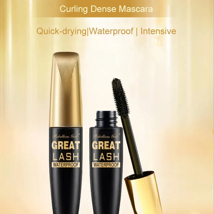 Rebellious Girl 24Hour Mascara 10ml, Long-Lasting Wear, Smudge-Proof, Volumizing Lash, Waterproof, Eye Makeup Essential