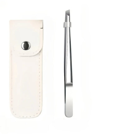 High-quality Stainless Steel Tweezers Suitable for Eyebrow and Beard Grooming Multi-functional Beauty and Facial Care Tool