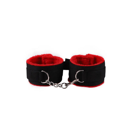 Plush Adult Game BDSM Bondage Cuffs Soft Love Handcuffs Sex Ankle Restraint Couple Role Play Adult Intimacy Gift Couple Sex Toy