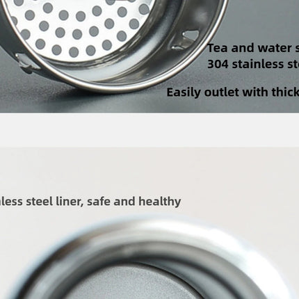 500ML Temperature Display Thermos Cup Stainless Steel Divided Thermos Bottle Outdoor Vacuum Insulated Cup Father's Day Gift