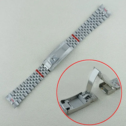 40mm Pepsi GMT Watch Case Custom Logo Dial Fit NH34 Movement Sapphire Glass 316L Stainless Steel NH34 Case C3 luminous