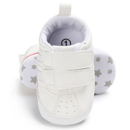 Spring and Autumn Style Baby Walking Shoes Baby White Shoes Casual Single Shoes For Boys and Girls Anti Slip Baby Shoes