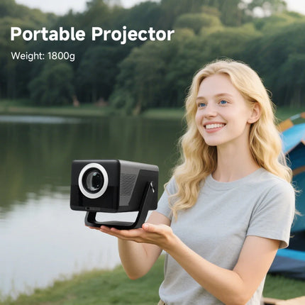 Velec Projector TP900 800 ANSI Lumens Native 1080P 8K Support Android 14 Auto Focus Hi-Fi Speaker Portable Outdoor Home Cinema
