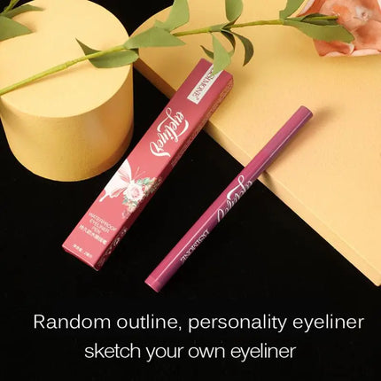 Waterproof Black Eyeliner Pen Quick Drying Long Lasting Matte Smooth Easy To Color Liquid Eyeliner Pen Makeup Cosmetics