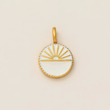 1Pc Stainless Steel Star Sun Moon Series DIY Pendant, Plated with 18K Gold for Color Preserving, Women's Jewelry Gift