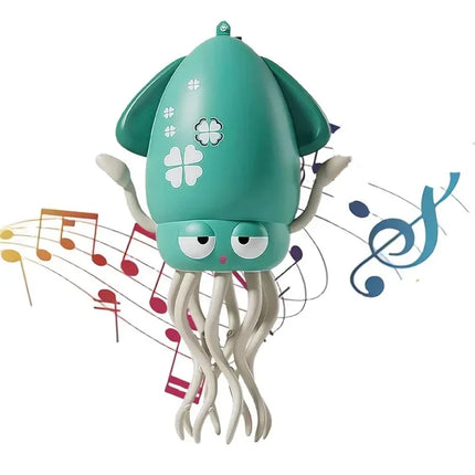 Dancing Squid Octopus Kid Electronic Pet Dancer Children Games Child Fidget Toys with Light Music for Adult Children's Day Gifts