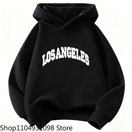Casual Los Angeles Y2k Hoodie Kids Fashion Children's Sweatshirt Hoody Casual Hoodies for Boys Girls Clothes