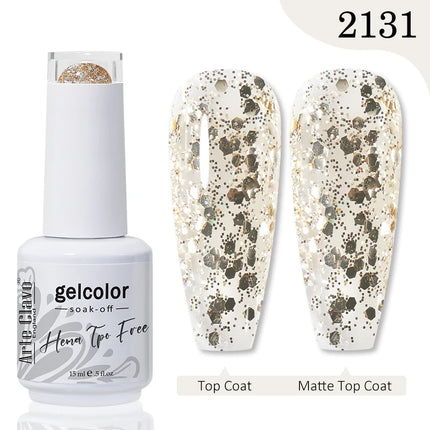 Arte Clavo Hema Free TPO Free Nail Gel Polish Nail Supplies Vernis Semi Permanent Nail Art Manicure Soak Off UV Gel Nail Varnish