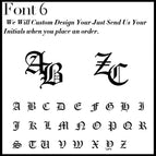 Font 6 / Rosegold Card Box