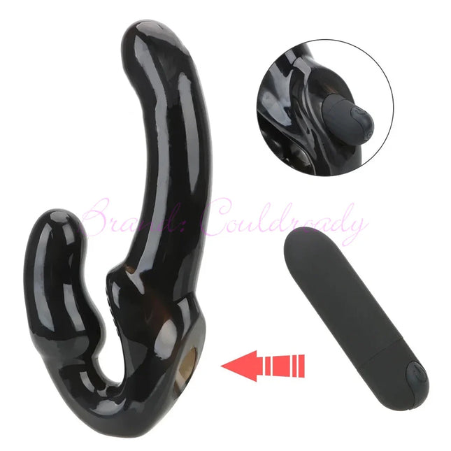 Wireless Strap-on Double Heads Dildo Vibrators Sex Toys for Women Couple Vagina Prostate Massager for Female