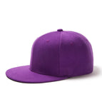 Purple / One hat print