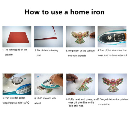 Iron-On Patches / Écussons Thermocollants