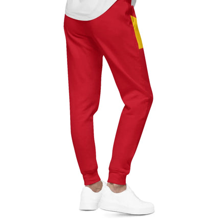 Mens Sweatpants Spain Emblem Flag Pants with Pockets Joggers Soccer Football Multifunction Sports Sweat With Drawstring