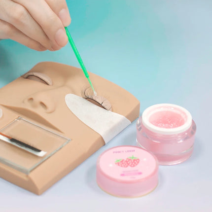 Pinky leem Private Label 5g 10g Cream Jelly Eyelash Remover Cream Eye Lash Extension Eyelash Glue Remover Lash Remover