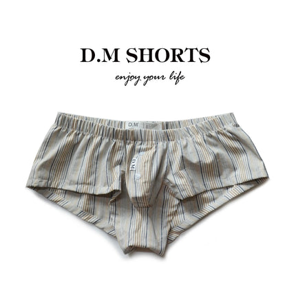 Hot unique Original Design Funny Striped Underwear men Cotton Breathable Boxer Shorts Male Cartoon Underpants