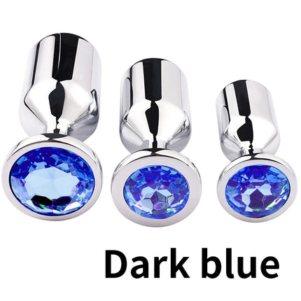 Runyu Sexy Adult Metal Anal Plug Penetration-Anal Adult Toys Fetish Butt Plug Sexy Gadgets Erotic Products But Pluk SM Sex Toys