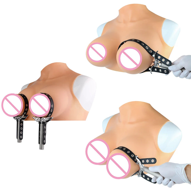 FRKO 3-in-1 Breast Restraint Belt Women Sexy Traction Rope PU Whip Slave Adult Games Chest Stimulation SM Flirting Sex Toys 18+