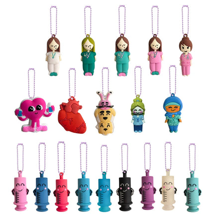 1PC Ampoule Bottle Opener Keychain - Syringe-Shaped Cutter Aid for Nurse Doctor Medication Vial Breaker"