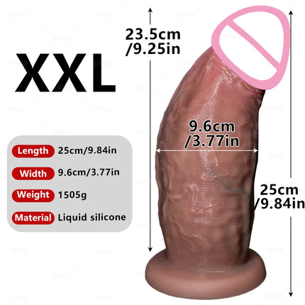 Oversized Anal Plug Dilator Huge Butt Plug Anal Training Expansion Prostate Massager Huge Butt Plugs Sex Toys For Women Men Gay