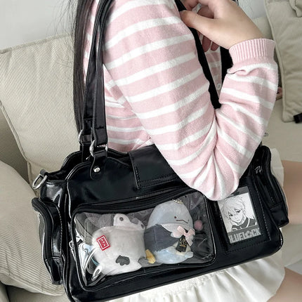 Original Daily underarm bags Versatile Messenger bags Transparent Bag for Female handbag designer bag