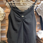Black lace trim / One Size