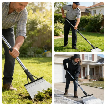 Adjustable Garden Scraper Shovel / Grattoir Pelle Jardin Réglable